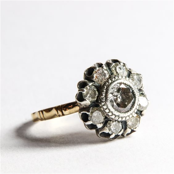 Ring Goldside Woman GOLDSIDE in Yellow Gold Diamante 0.85 Ct GOLDAN5.4 - GOLDAN5.4